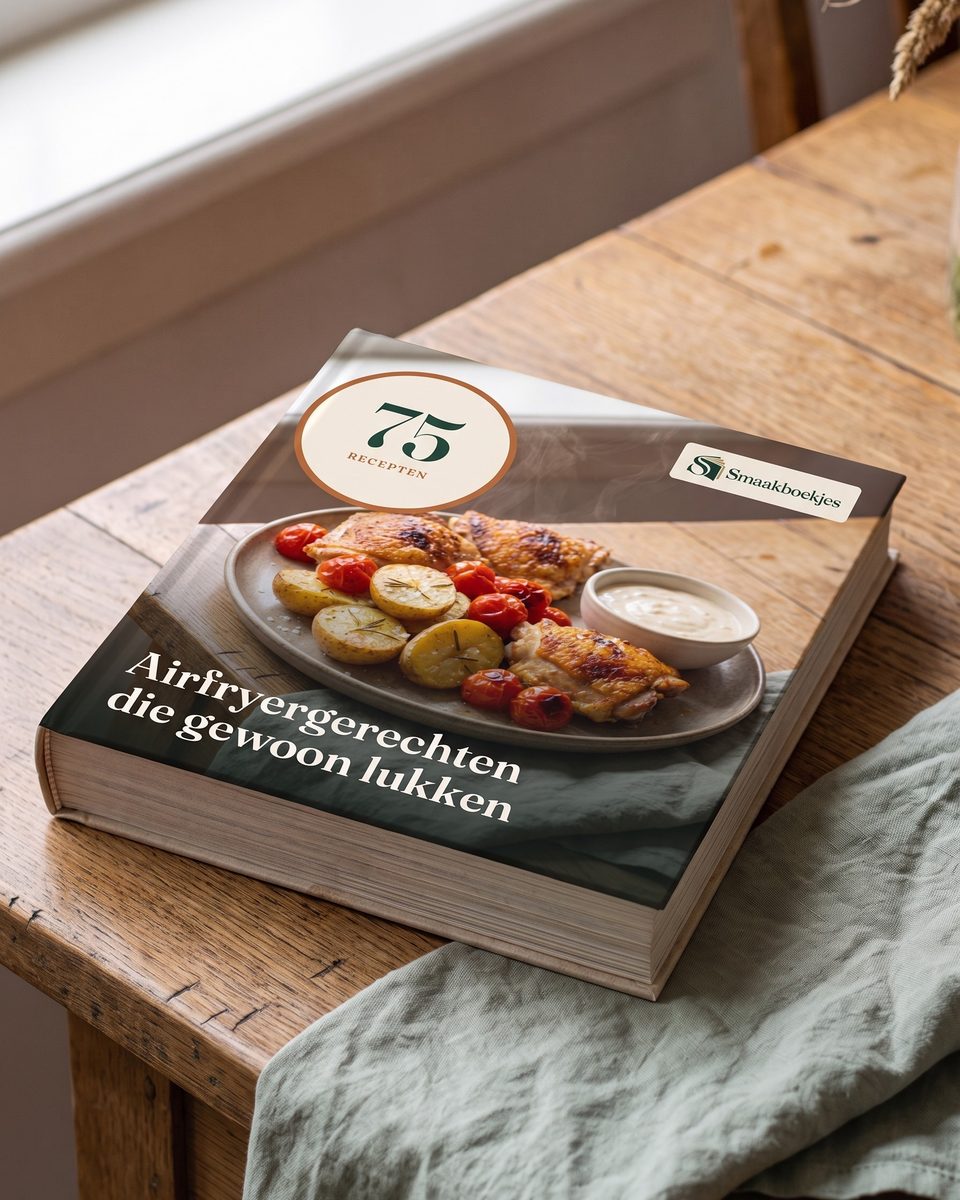 Het boek 75 Airfryergerechten die gewoon lukken op tafel