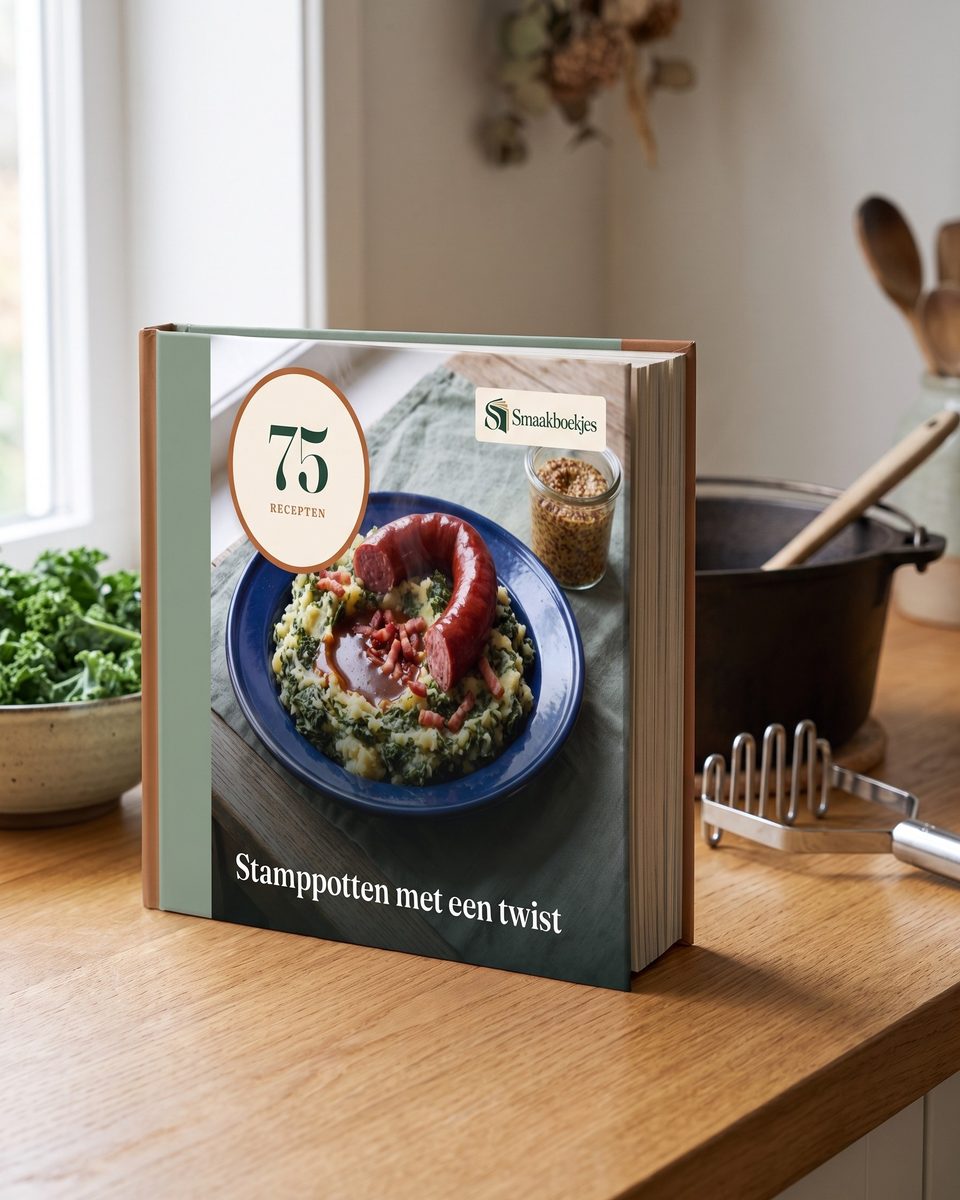 Het boek 75 Stamppotten met een twist in gebruik