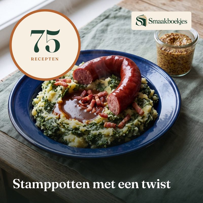 De omslag van 75 Stamppotten met een twist