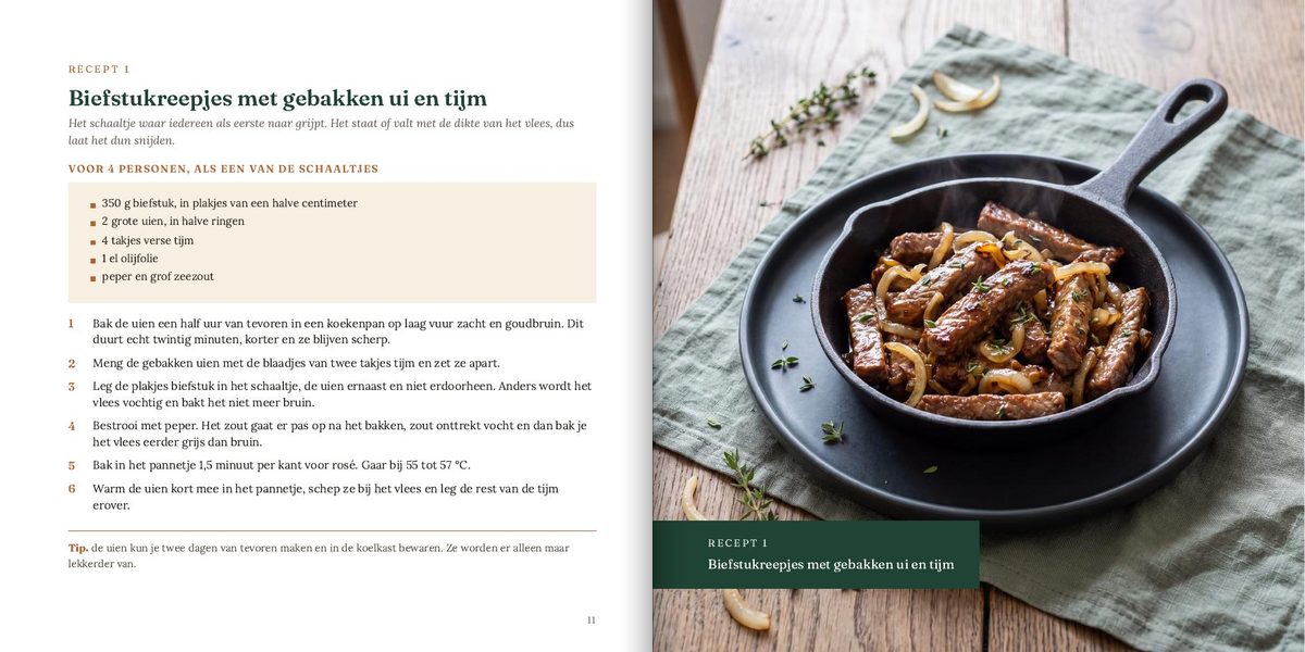 Twee bladzijden uit 75 Gourmetschaaltjes voor de kerst