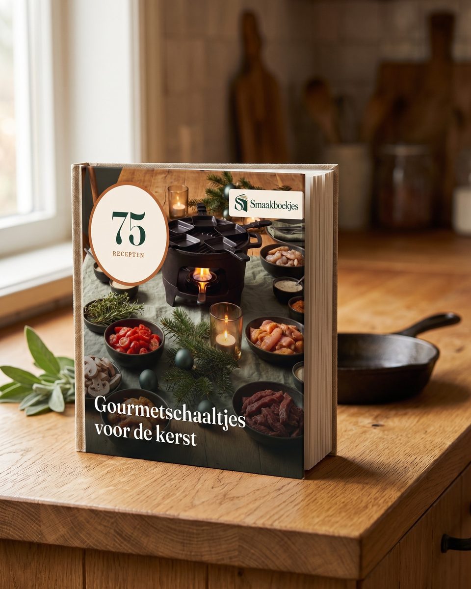 Het boek 75 Gourmetschaaltjes voor de kerst