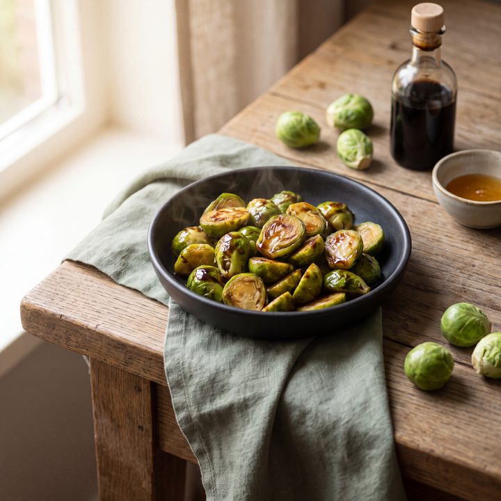 Spruitjes met balsamico