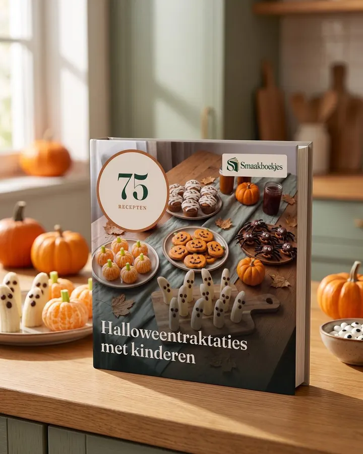 Het boek 75 Halloween traktaties om met kinderen te maken