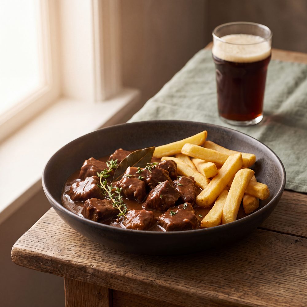 Vlaams stoofvlees met bruin bier