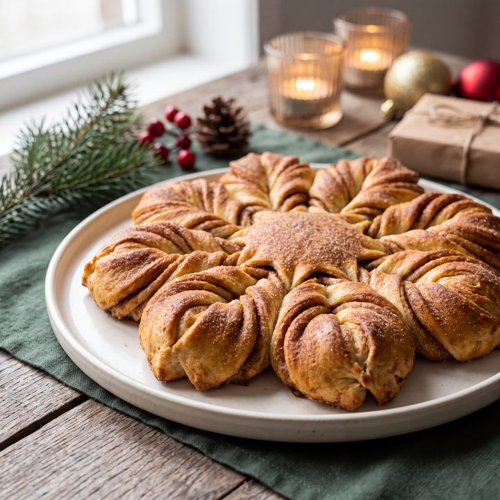 Sterbrood met kaneelsuiker