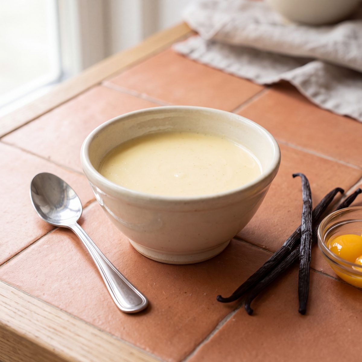Vanillesaus van echte vanille