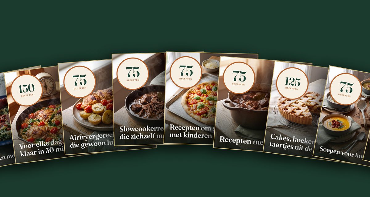 De receptenboekjes van Smaakboekjes